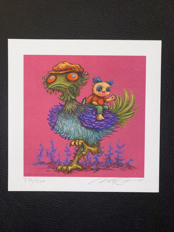 Marq Spusta Art Print Video Series VS20 2020 Mini S/N X/500 Giclee