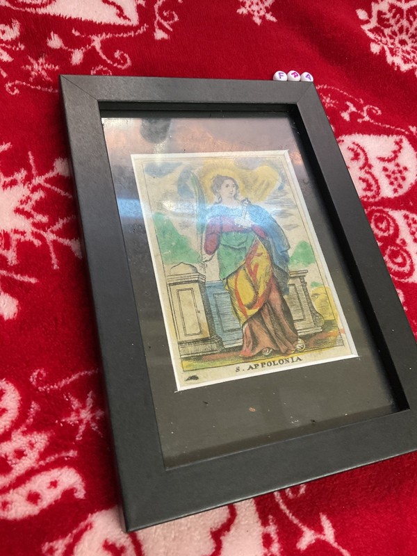Art Print , ,FRAMED Antique, Dentistry Dentist , ST APPOLONIA gallery