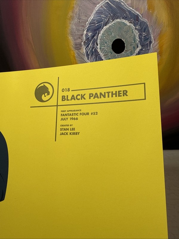 BLACK PANTHER Art Print Poster 018 Stan Lee Jack Kirby Greymatter MARVEL 16x20 P gallery