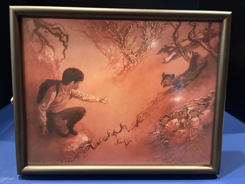 Stephen King Dark Tower Waste Lands Art Portfolio Ned Dameron Signed Ltd, Framed