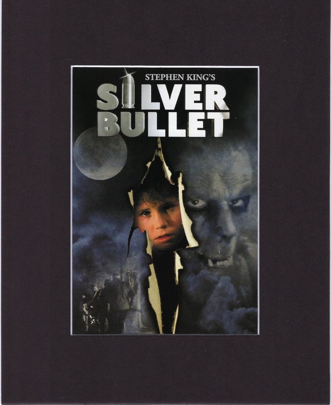 8X10″ Matted Print Movie Film Art Advert: Silver Bullet, Stephen King’s Film