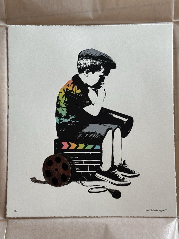 Artist Bumblebeelovesyou ‘Director’s Cut’ Limited Edition Print Urban Street Art