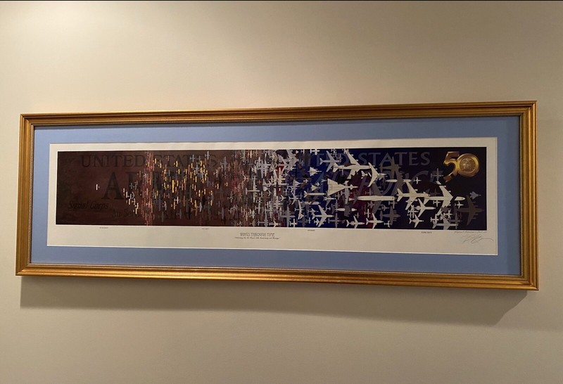 ‘Wings Through Time’ lithograph (2 unsigned copies)