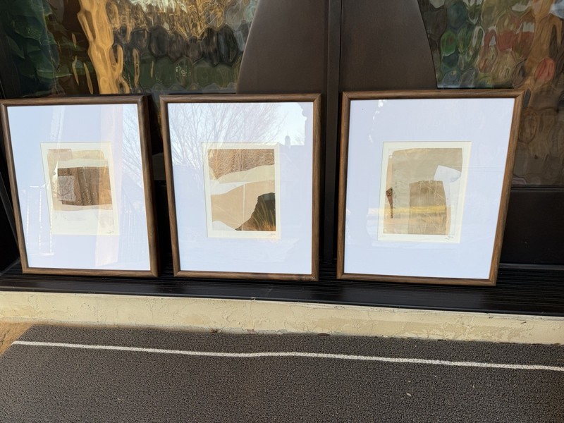 Set Of Three Contemporary Art Prints From Minted, Signed By Jennifer Daily