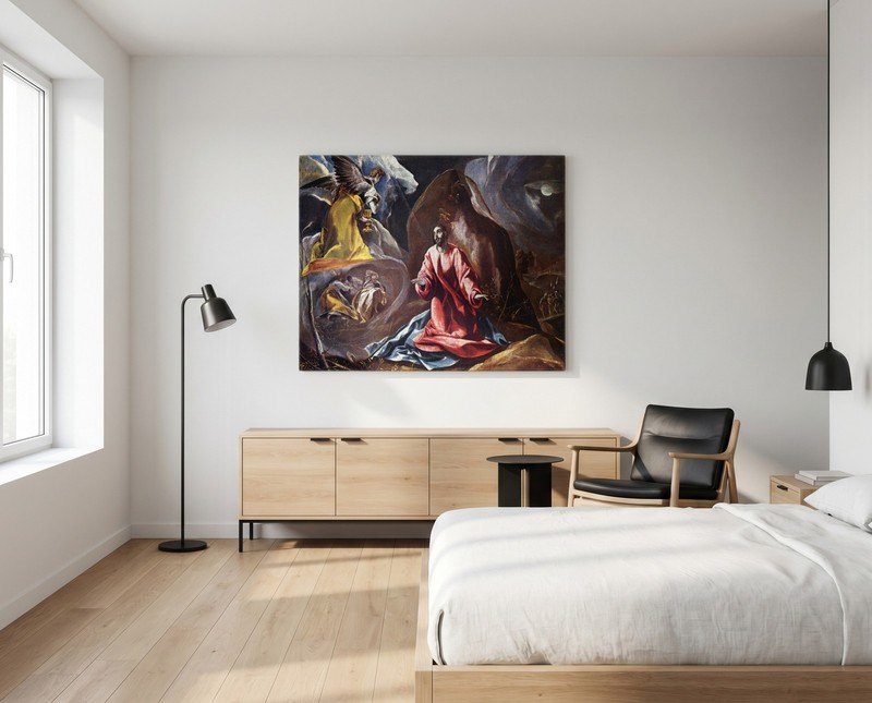 El Greco - The Agony in the Garden - Art Print on Paper or Canvas gallery