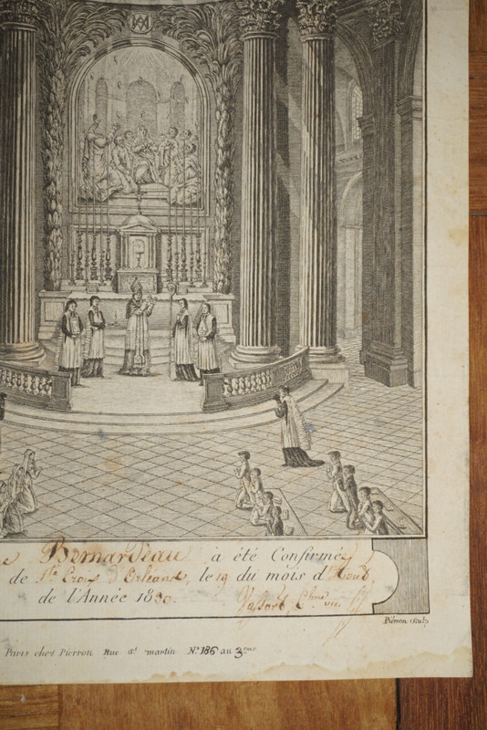 ENGRAVING XVIII° RELIGION COMMUNION JESUS CHRIST GOD POPULAR IMAGERY 1800 gallery