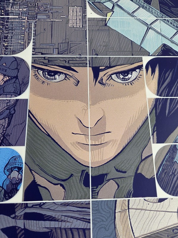 Ghost in the Shell SCREENPRINT by Krzysztof Domaradzki Ltd Edition x/125 Reg gallery