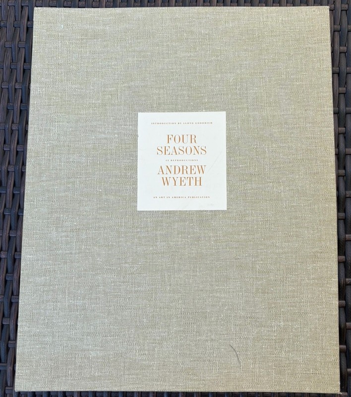 Andrew Wyeth "Four Seasons" Full set Of (12) Prints 1962