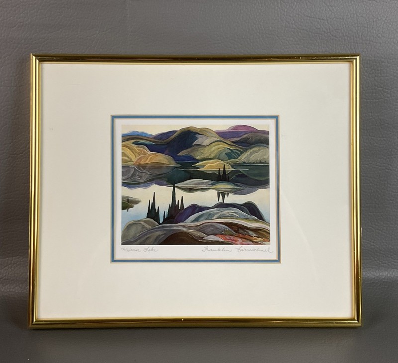 Franklin Carmichael - Mirror Lake Signed - Fine Art Print