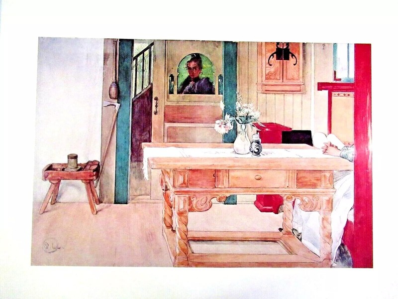«CARL LARSSON» ~ (16″ X 20″) ~ (VINTAGE / ART PRINT) ~ #9