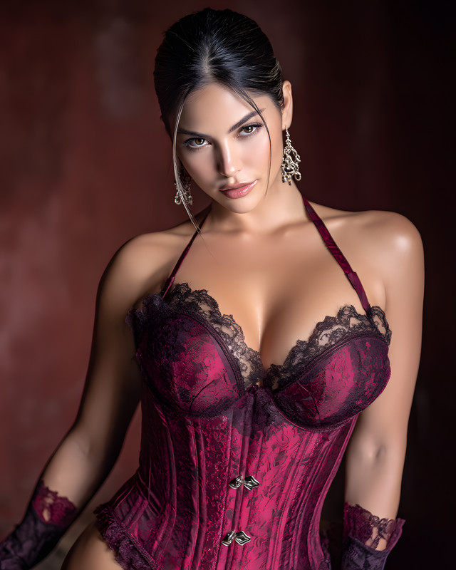 8×10 Glamour Woman Portrait Art Print – 995461002