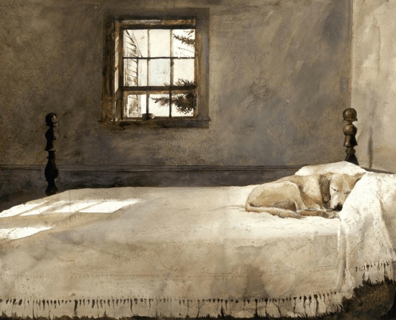 Print – Master Bedroom by Andrew Wyeth