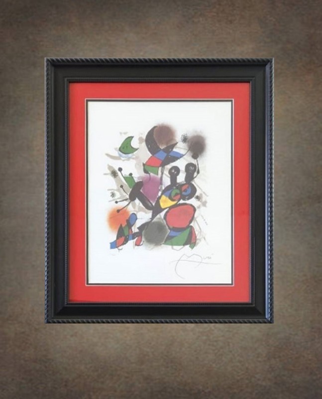 Joan Miro «Volume III» Lithograph Facsimile Signed Limited w/ COA