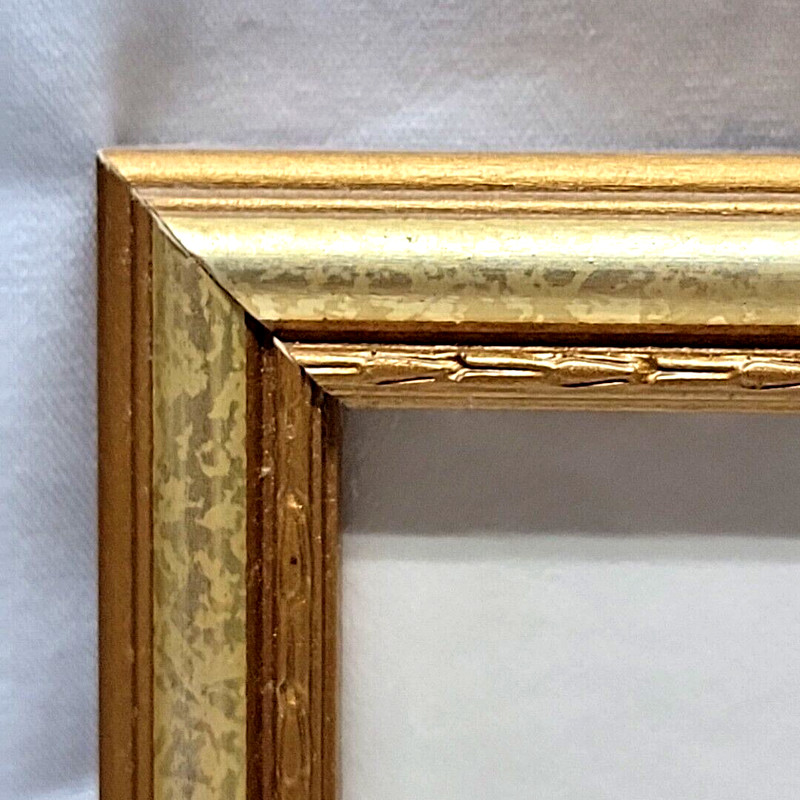 (2) Framed Cherub Angel Baby Art Prints 8X7 Rosso Fiorentino gallery