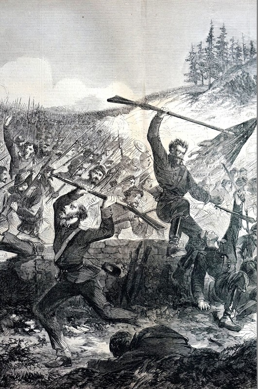 General John Logan Statement 1863 MEN OFF THE NORTHWEST WILL HEW WAY Large Print gallery