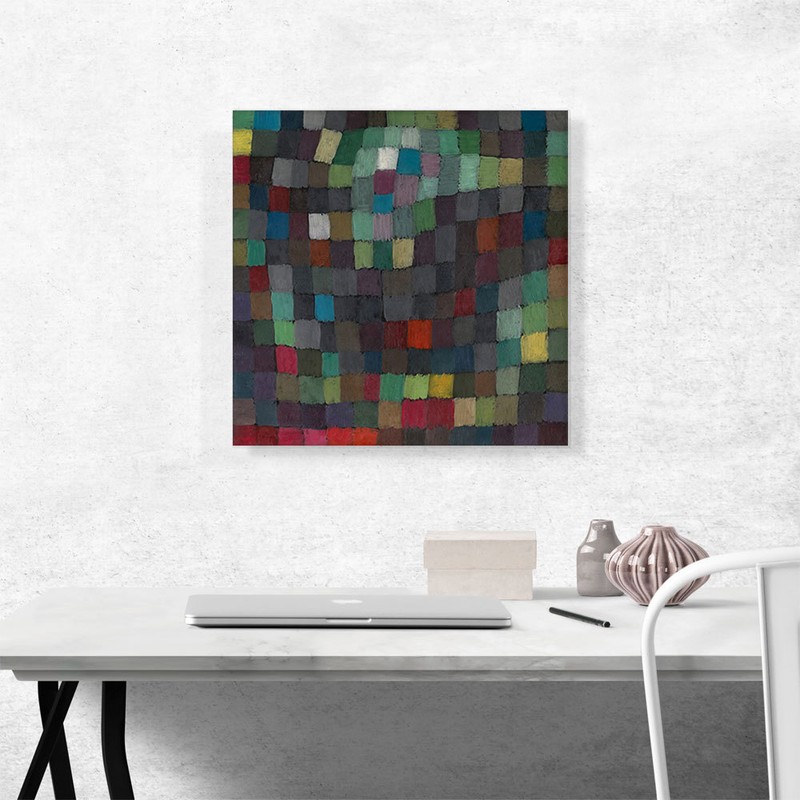 ARTCANVAS May Picture Square 1925 Canvas Art Print by Paul Klee gallery
