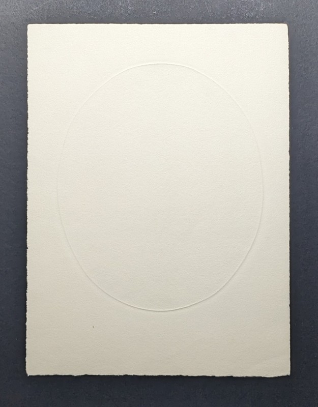 Eberhard Eggers, abstract figure, etching, autographed, dated, num., 1967 gallery