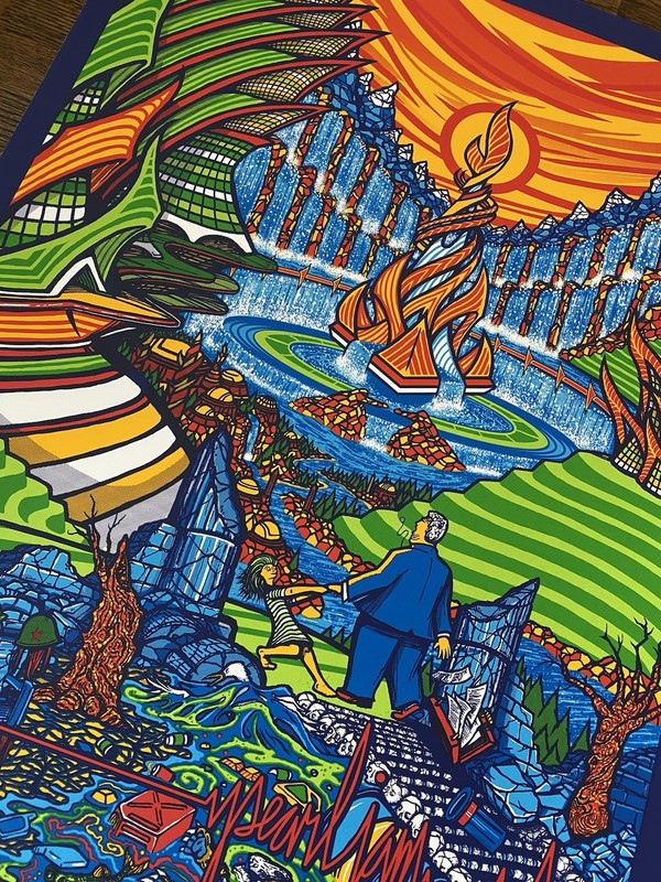 Pearl Jam - Nashville *CONCERT POSTER* SOLD OUT // Klausen// 2020 gallery