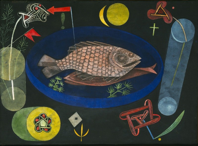 Around the Fish By Paul Klee – Quality Matte Print – FRAME ME 13×19
