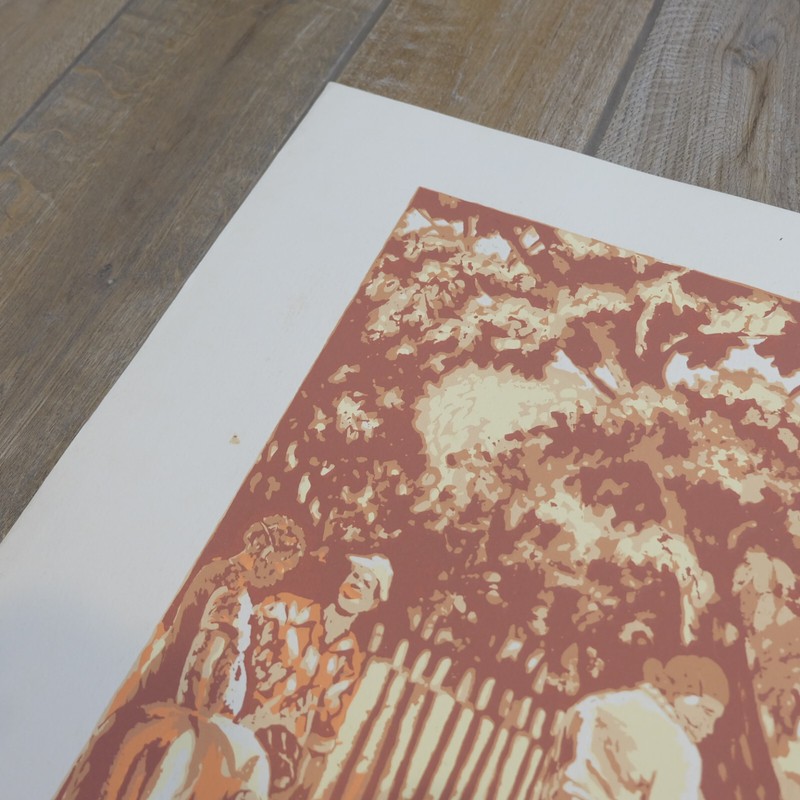 Lloyd Van Pitterson Jamaican People Art Signed Limited Edition Serigraph 3/950 gallery