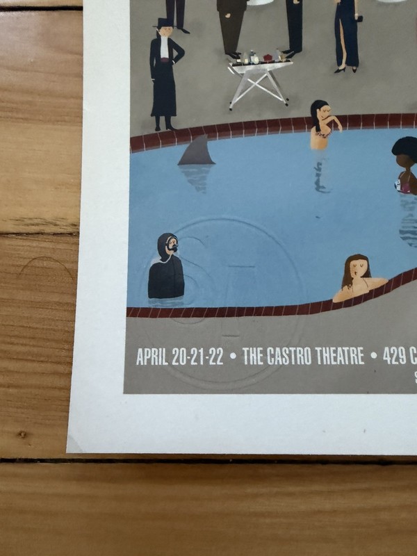 James Bond 50th Anniversary by Max Dalton - Numbered Mini Print Castro Theatre gallery