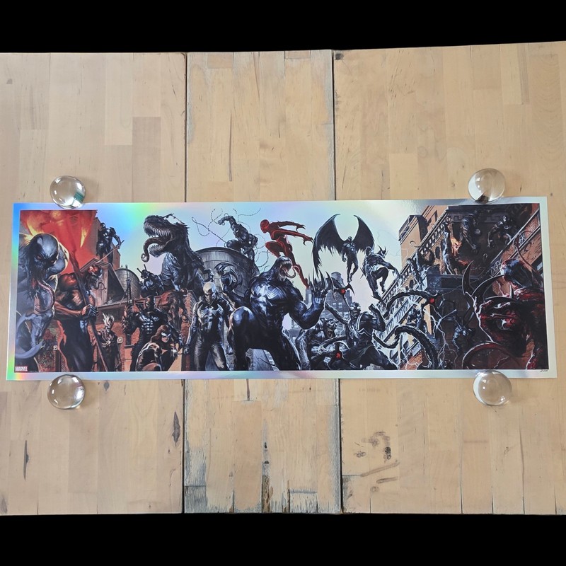 Venom Death Of The Venomverse Rainbow Foil Variant 64/100 LE Gabriele Dell’Otto