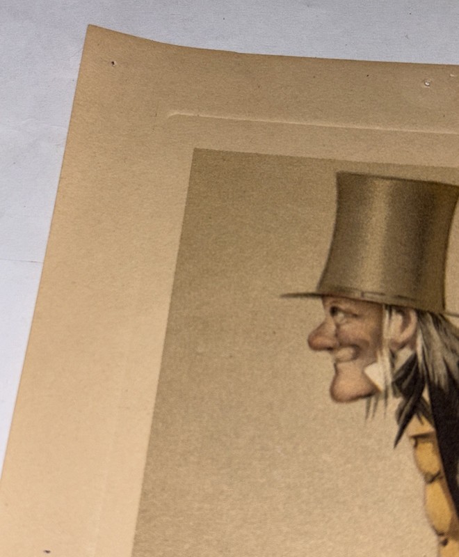 Sir Richard Owens Vanity Fair Caricature Sir Leslie Matthew Ward 9” X 6” Litho gallery