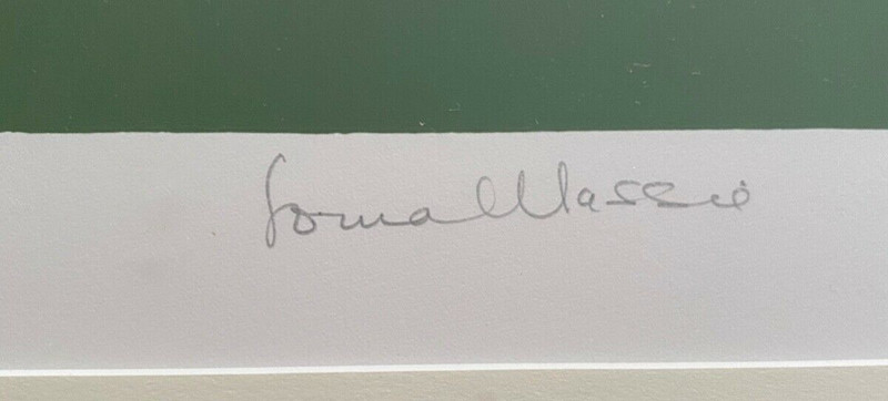 Lorna Massie Signed AP Print “Dry Wind” 36x25 Framed & Matted Artist Edition gallery