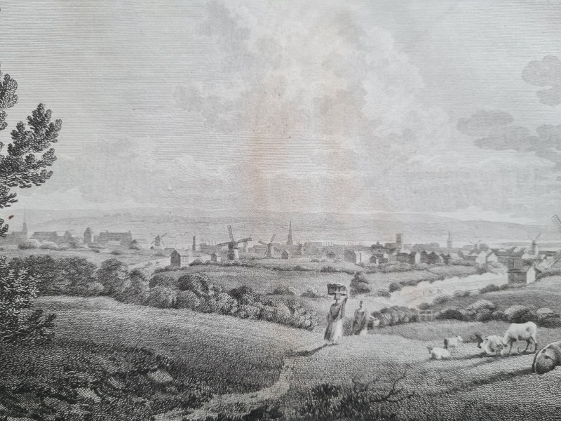 Antique 1795 print - View of Liverpool - Merseyside - Edward Dayes gallery