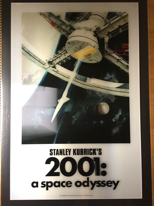Robert McCall, 2001: A SPACE ODYSSEY, 3D Lenticular Plex, Official Movie Poster