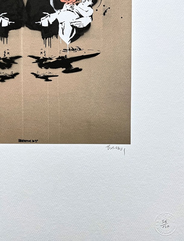 BANKSY - Toxic Mary - numbered edition 56/150, 50x70 cm (19,7x27,6 in) gallery