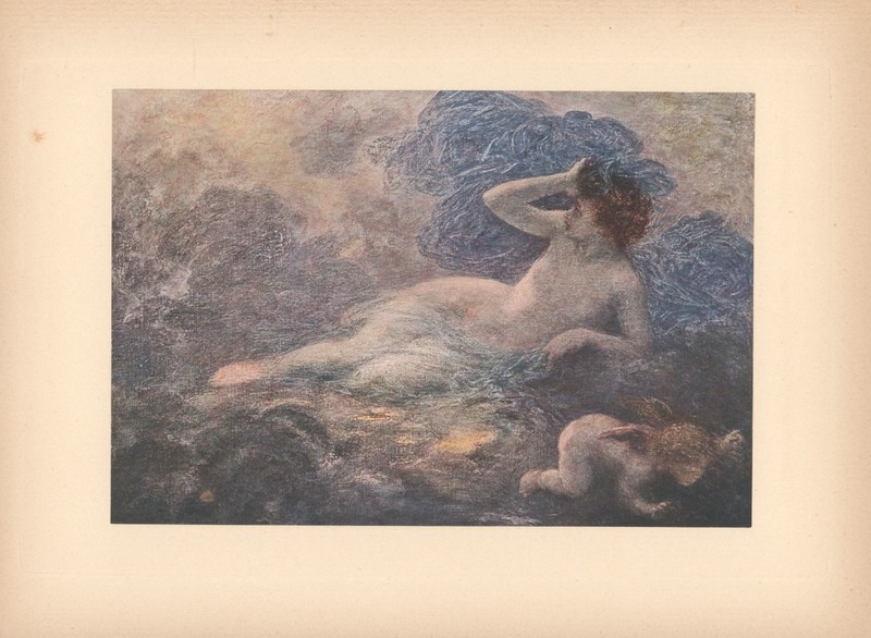 Color Plate Circa early 1900s * Henri Fantin-Latour La Nuit The Night