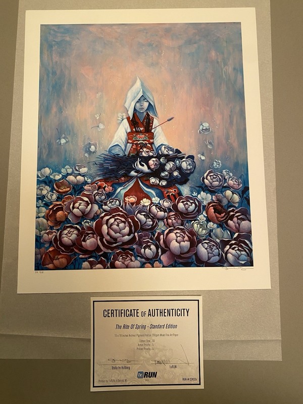 Stella Im Hultberg The Rite Of Spring Art Print PP Printer Proof Signed COA X/5