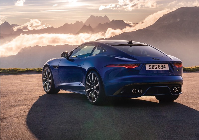 2021 Jaguar F Type Rear Poster Print Sports Car Picture Art A1 A2 A3.