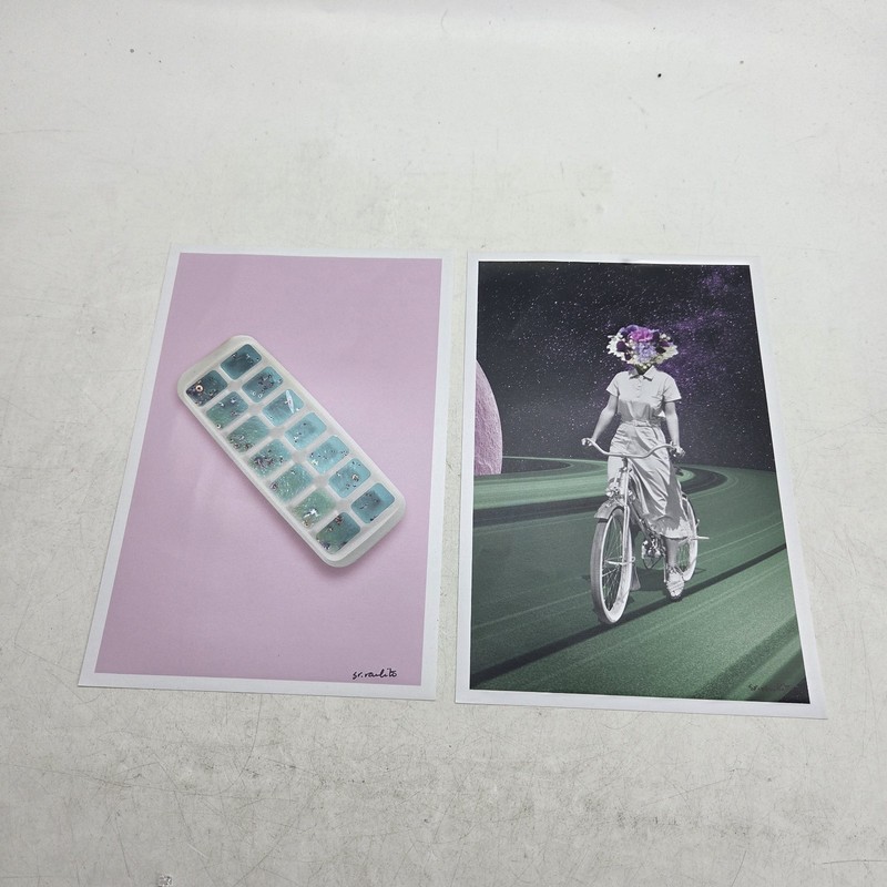 Senor Raulito Photo Prints Ice Pool Party & Miss Saturn Returns 30.5 cm x 20 cm