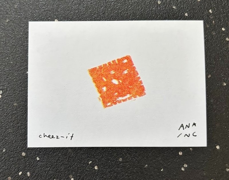 Anastasia Inciardi Mini Print – Cheez It