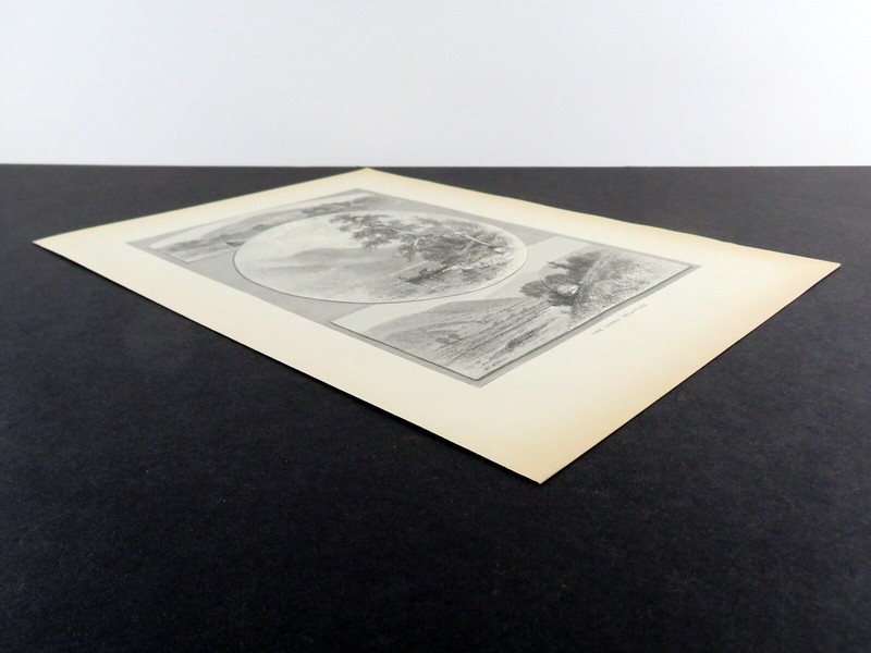 Upper Delaware River, New York, Historic America 1874 Antique Engraving gallery