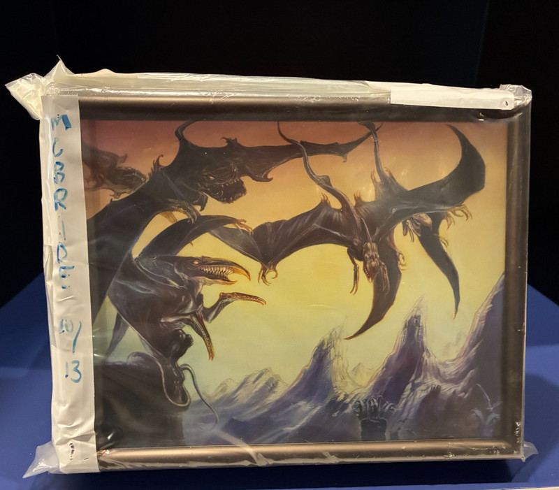 Stephen King Dark Tower Waste Lands Art Portfolio Ned Dameron Signed Ltd, Framed gallery