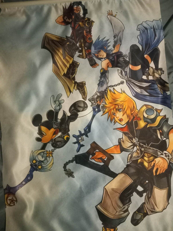 LIMITED EDITION Kingdom Hearts Birth By Sleep Wall Scroll 24x32 gallery