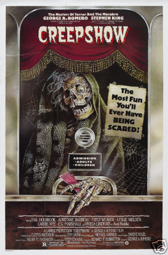 Creep show Stephen King cult horror movie poster print