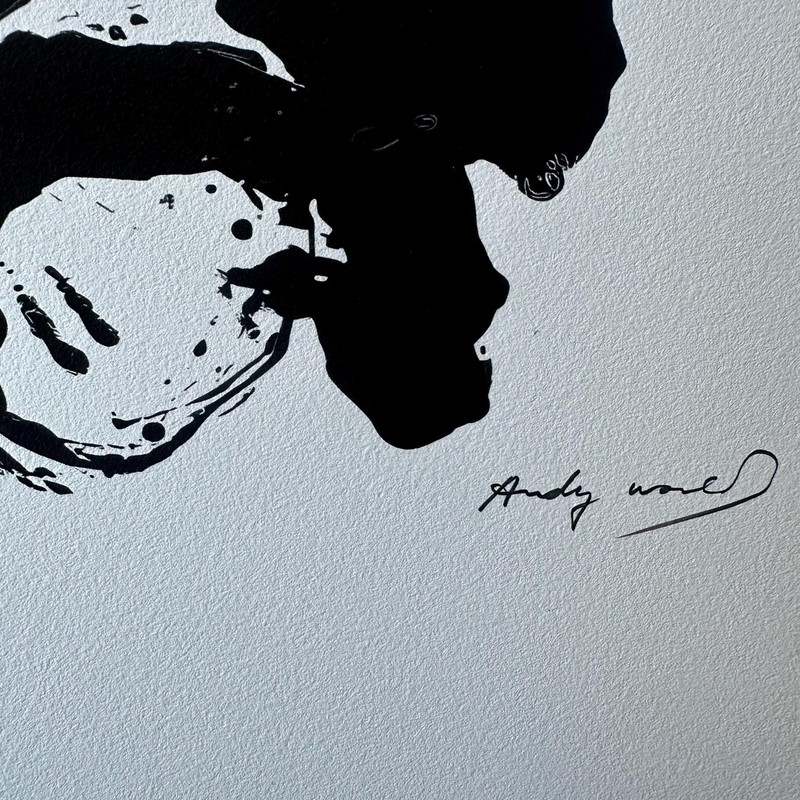 Andy Warhol Rorschach Lithograph on Arches 300gsm 16.5x23in (42x59 cm) gallery