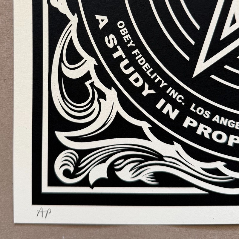 Shepard Fairey Fidelity Propaganda Signed AP Art Print Poster Obey Giant Rare gallery