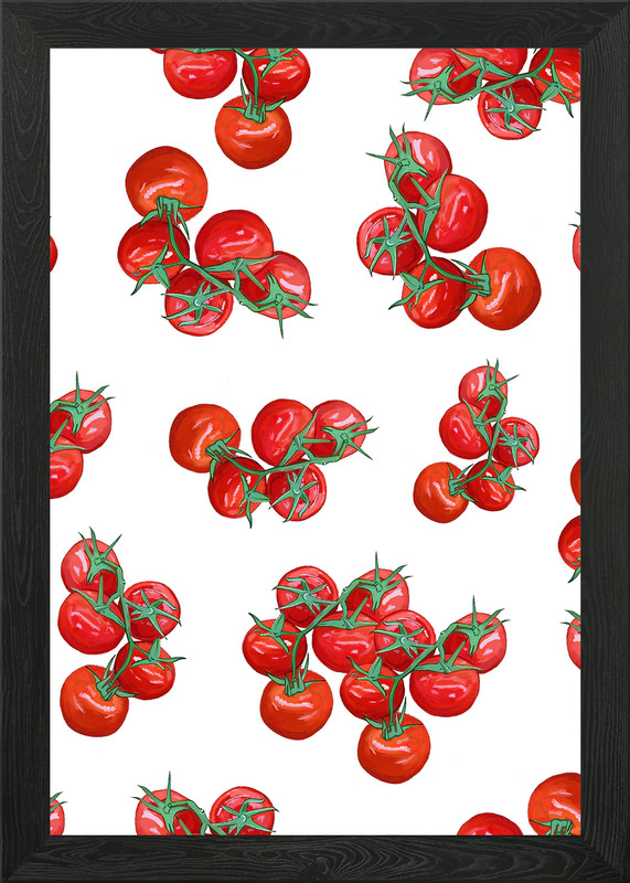 Tomatoes Framed Wall Art Poster Canvas Print Picture