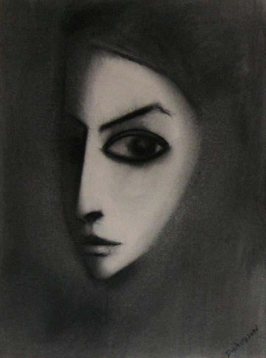 Robert Dickerson : Face : Archival Quality Art Print 13″X19″