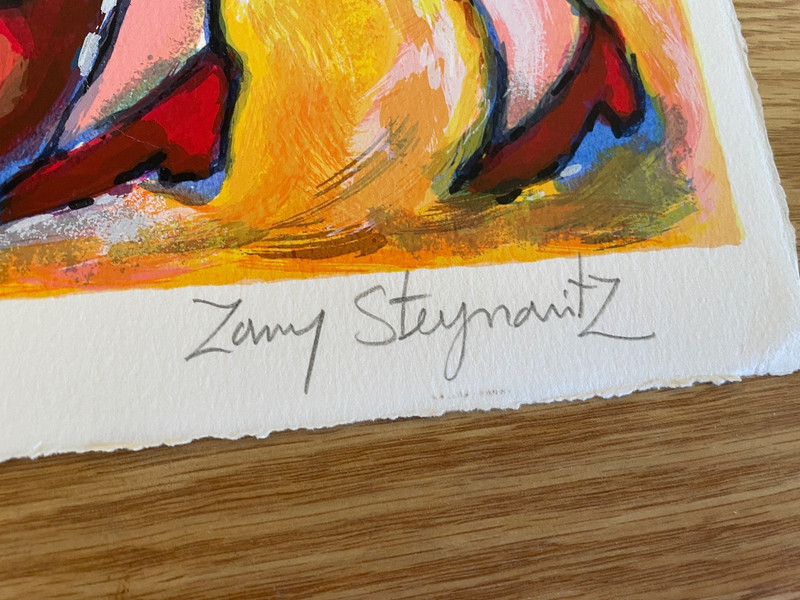 Zamy Steynovitz Jewish Wedding Holy City Vows Marriage LARGE art Jerusalem Love gallery