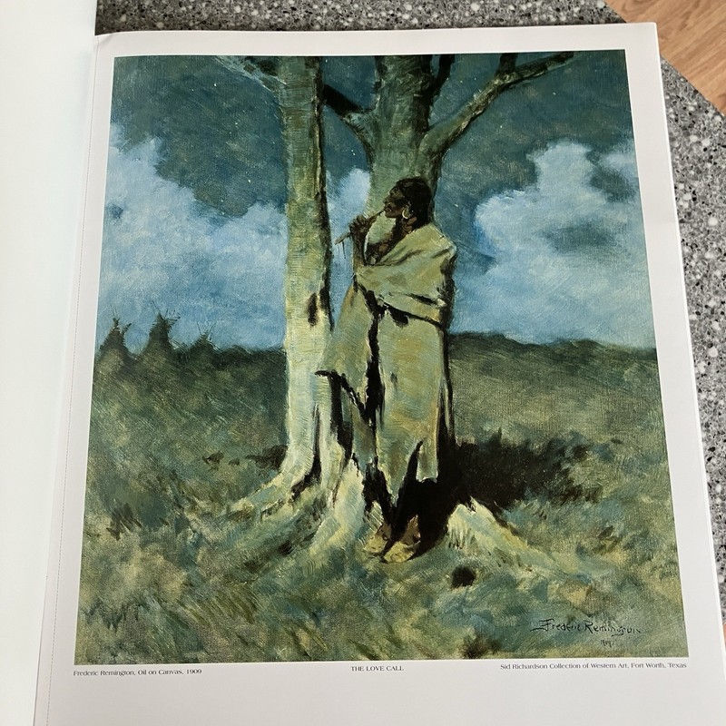 Vintage Frederic Remington Western Set 8 Framing Prints 11x14 Cowboy US Native gallery
