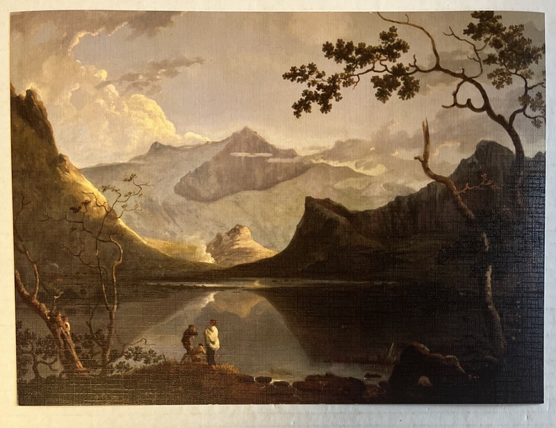 Masterpiece 13.5×10″ Art Print #29 Snowdon From Llyn Nantlle By Richard Wilson