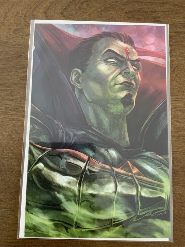Mister Sinister Comic Book Sized Art Print by Doyle X-Men ComicTom Exclusive