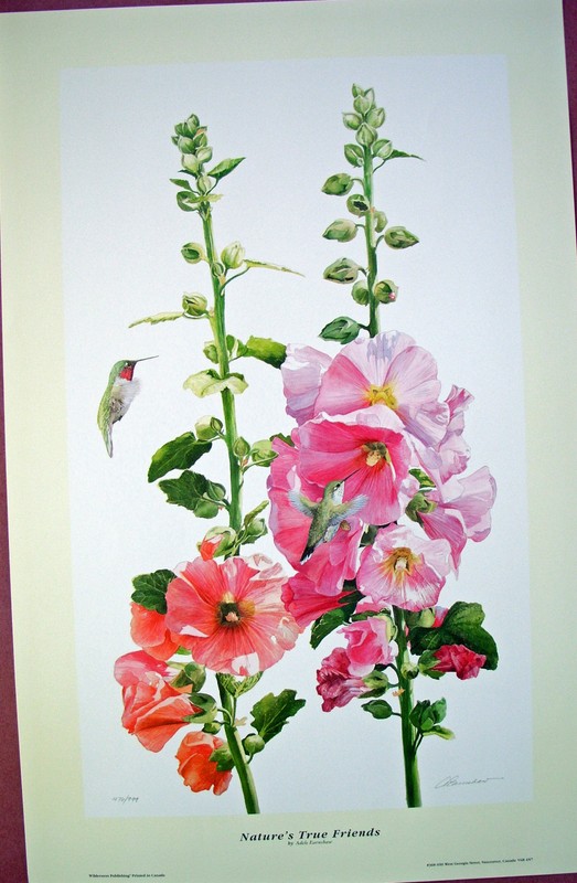 «Nature’s True Friends» Signed/Numbered Print by Adele Earnshaw