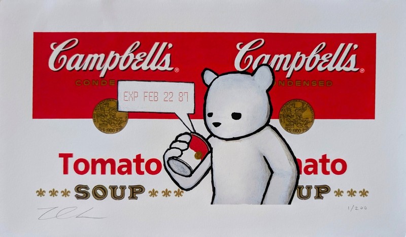 Luke Chueh – Expiration Date (Andy Warhol), Soup Can 1/200 – Number One